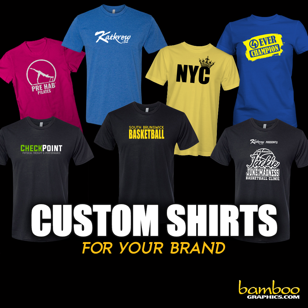 bamboo graphics custom shirts